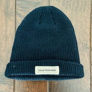 Calm Your Mind Spiritual Gangster beenie - like new